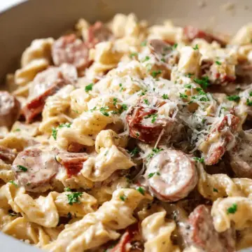 Creamy Smoked Sausage Pasta