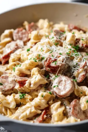 Creamy Smoked Sausage Pasta