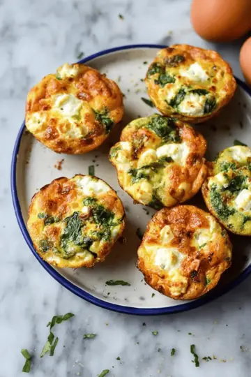 Feta & Spinach Egg Muffins