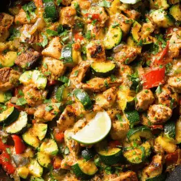 Tex Mex Chicken and Zucchini Recipe