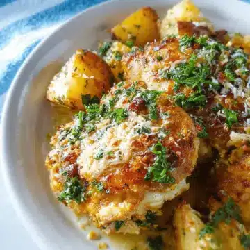 Slow Cooker Garlic Parmesan Chicken
