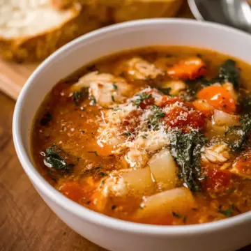 Italian Chicken and Autumn Veggie Soup