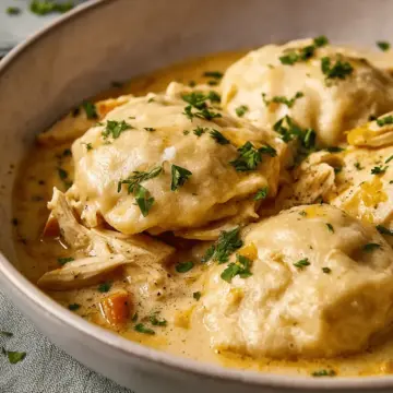 Slow Cooker Chicken and Dumplings