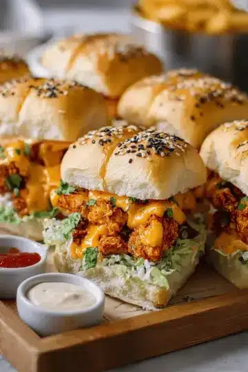 Cheesy Dynamite Chicken Buns Recipe