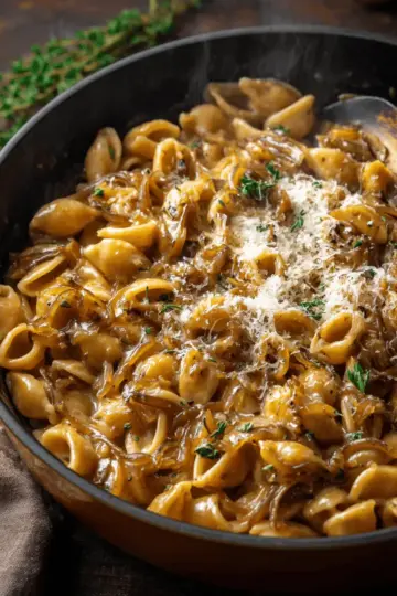 One Pot French Onion Pasta