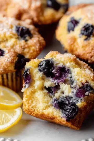 Lemon Blueberry Muffins