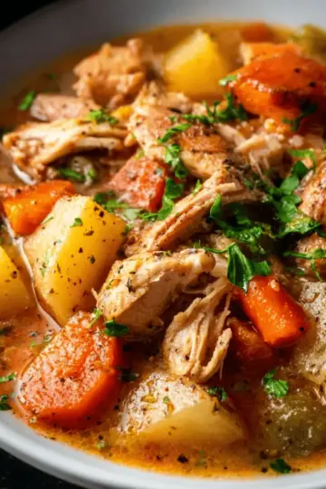 Slow Cooker Chicken Stew