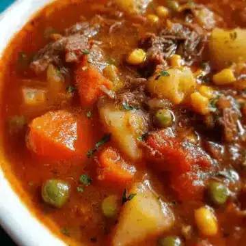 My Mom’s Old-Fashioned Vegetable Beef Soup