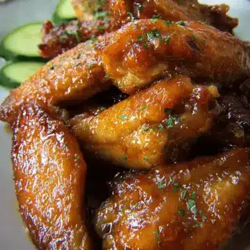 Honey Garlic Chicken Wings