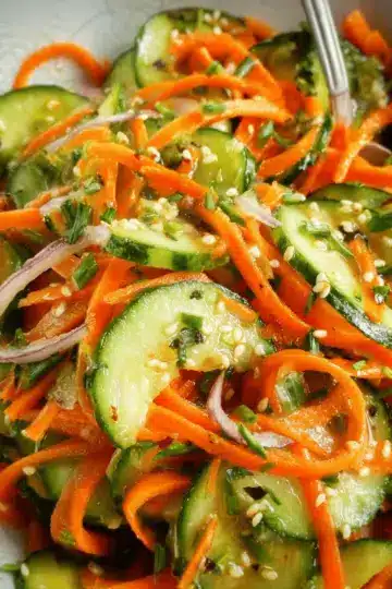 Cucumber and Carrot Salad