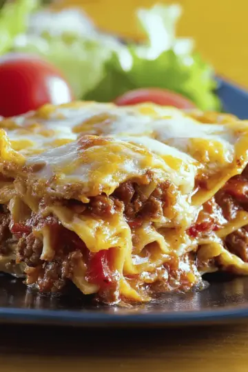Cheeseburger Lasagna