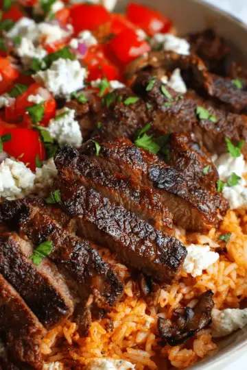 Steak & Queso Rice