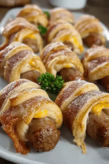 Breakfast Pigs in a Blanket