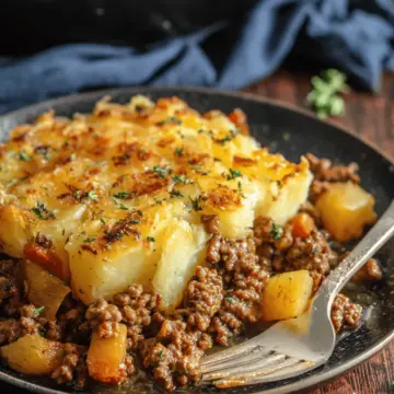 Hobo Casserole Rustic Ground Beef and Potato Bake