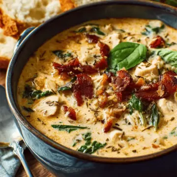 Creamy Tuscan Chicken Soup
