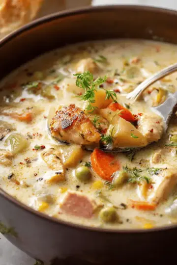 Creamy Chicken Soup