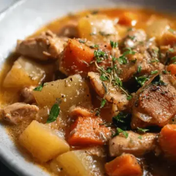Slow Cooker Chicken Stew