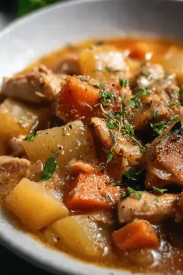 Slow Cooker Chicken Stew