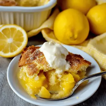Magic Lemon Cobbler