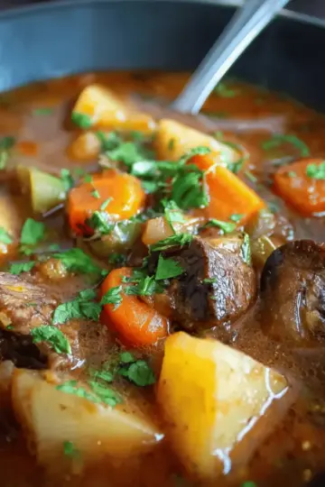 Old-Fashioned Beef Stew