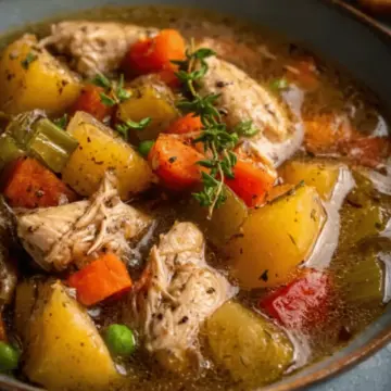 Slow Cooker Chicken Stew
