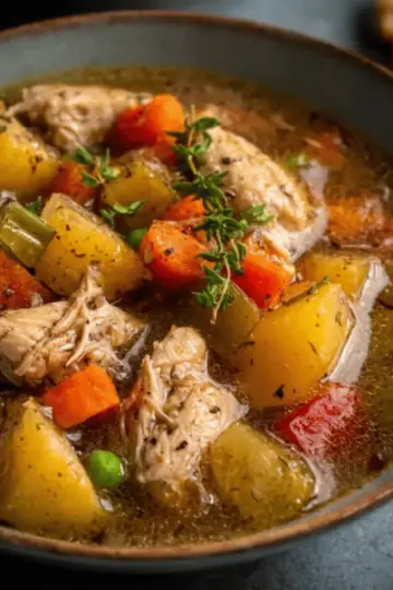 Slow Cooker Chicken Stew