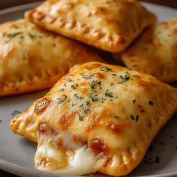 Cheesy Pizza Pockets