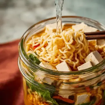 Peanut Noodle Cup Soup