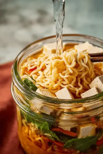 Peanut Noodle Cup Soup
