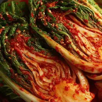 Napa cabbage kimchi