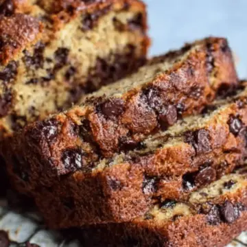 Super Moist Chocolate Chip Banana Bread