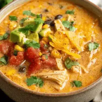 Creamy Chicken Tortilla Soup