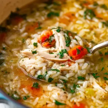 Easy Chicken and Rice Soup