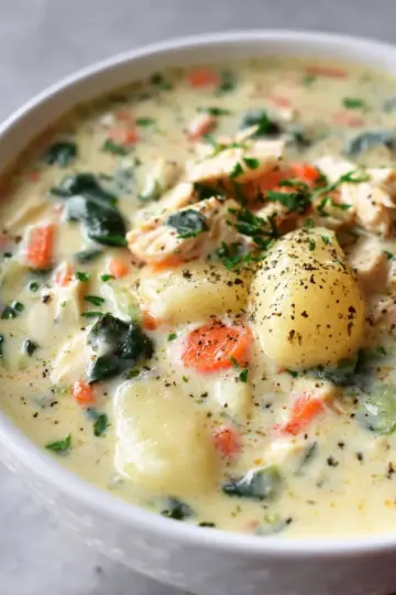 Olive Garden Chicken Gnocchi Soup