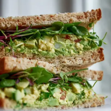Green Goddess Salad Sandwich