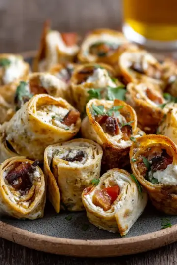 Cream Cheese Tortilla Bites