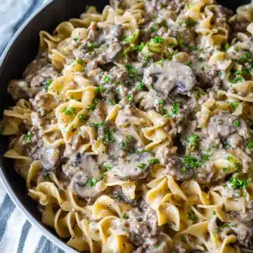 Ground Beef Stroganoff Recipe