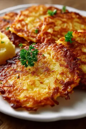 Kartoffelpuffer (German Potato Pancakes)