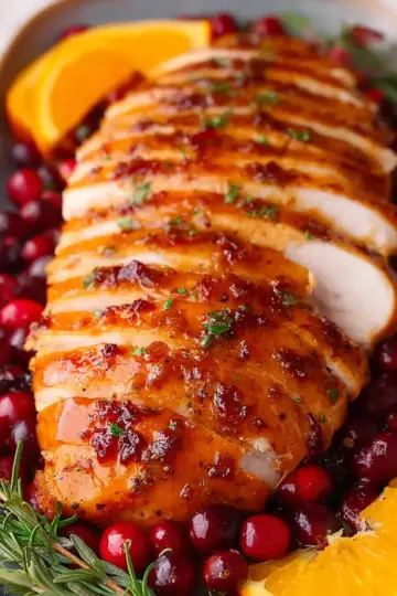 Cranberry Orange Turkey Breast
