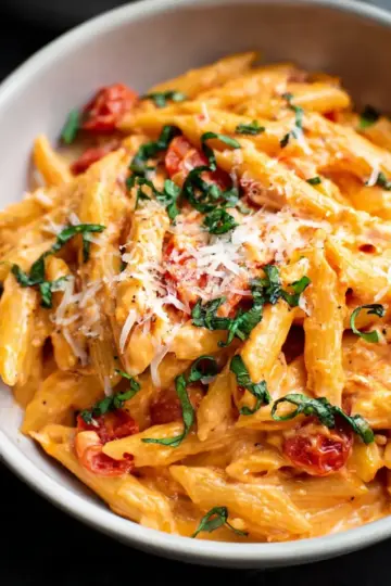 Super Easy Creamy Tomato Pasta