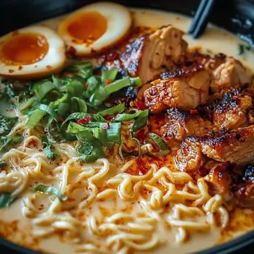Fiery Chicken Ramen A Simple Spicy Creamy Recipe