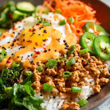 Ground Turkey Rice Bowls