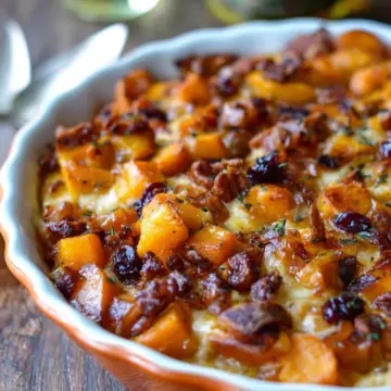 Butternut Squash Apple Bake