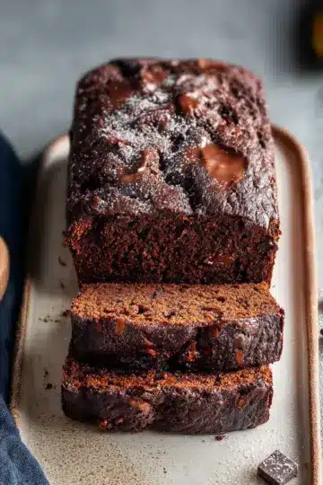 Chocolate Espresso Banana Bread