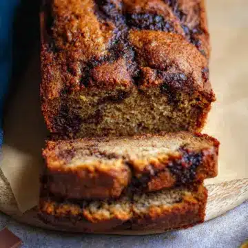 chocolate chunk espresso banana bread