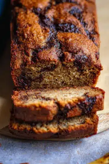 chocolate chunk espresso banana bread