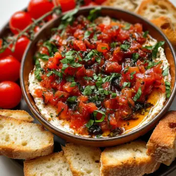 5-Minute Bruschetta Dip