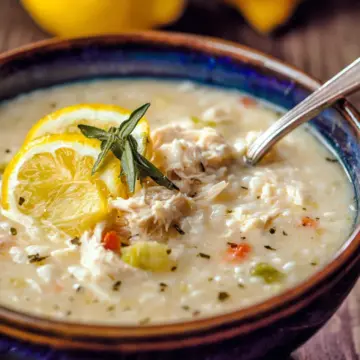 Avgolemono Soup Recipe (Greek Lemon Chicken Soup)