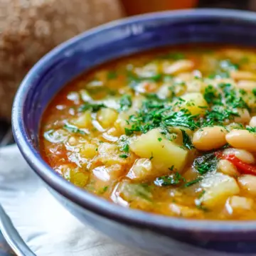 Fasolada (Greek bean soup)