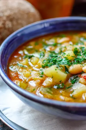 Fasolada (Greek bean soup)
